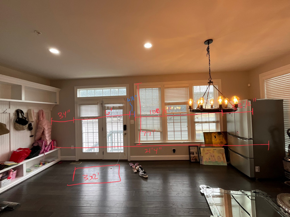 Fulton Residence - Dining Nook Before