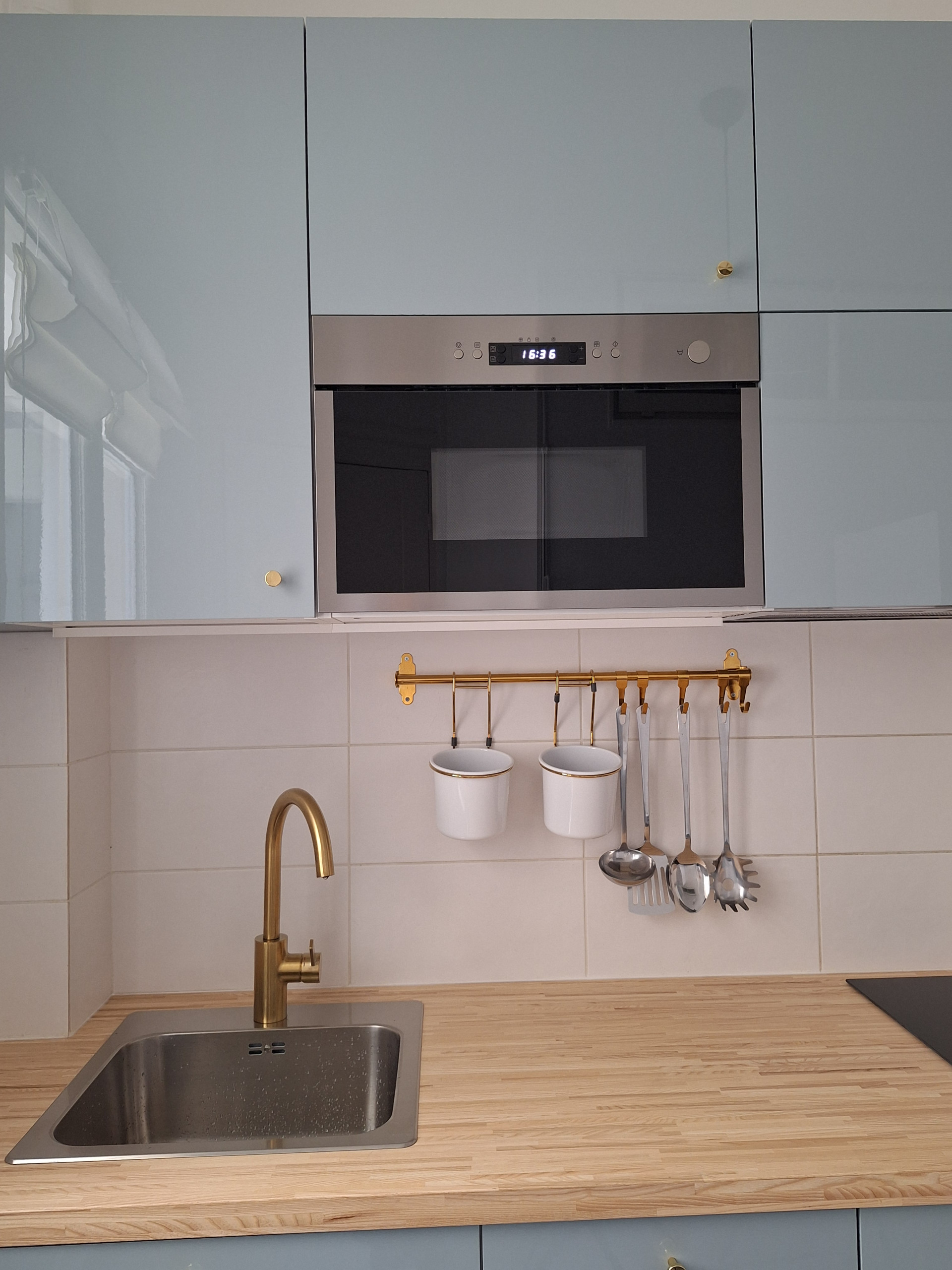 Rénovation partielle, décoration et ameublement d'un appartement ancien