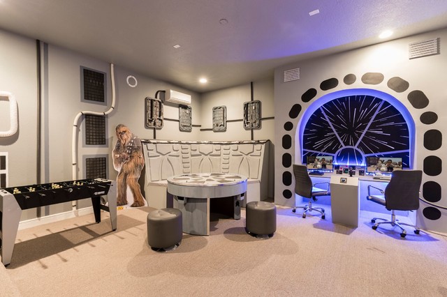 Star Wars Game Room Modern Kinderzimmer Orlando Von