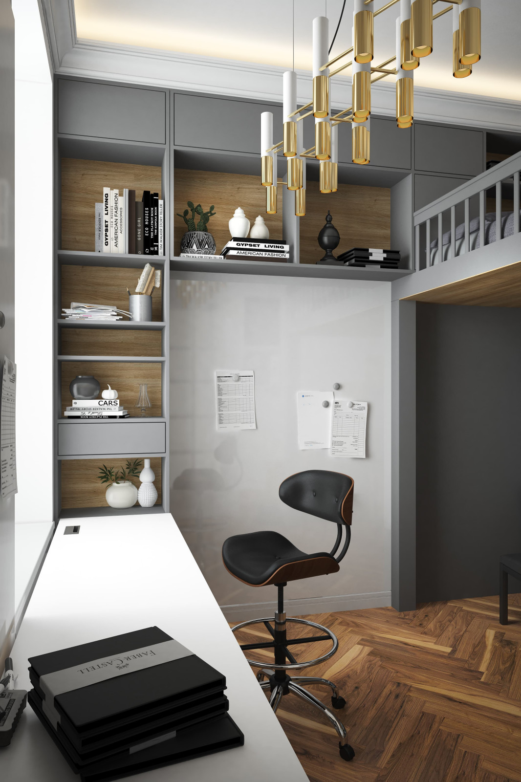 Дизайн и ремонт квартиры на Никитском бульваре — Воздушный замок