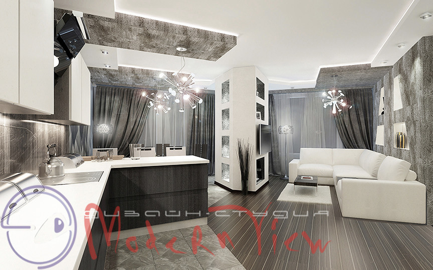 Дизайн проект "Скай форт"