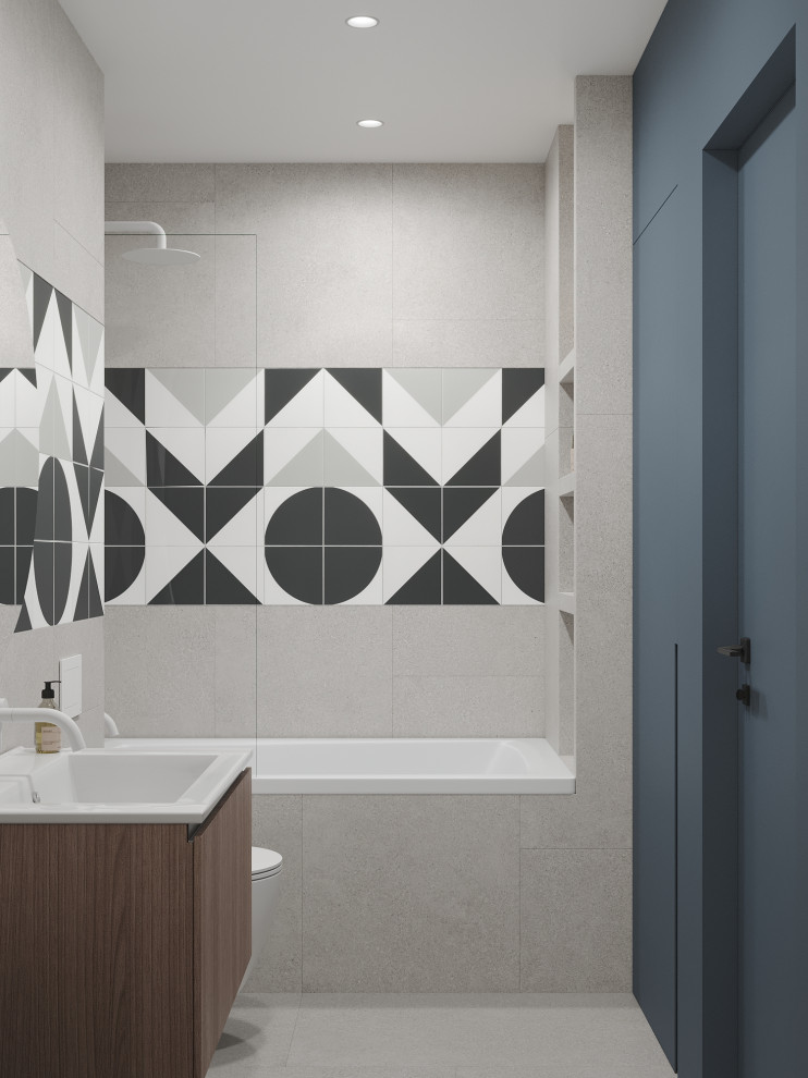 Квартира для молодой семьи с элементами сканди