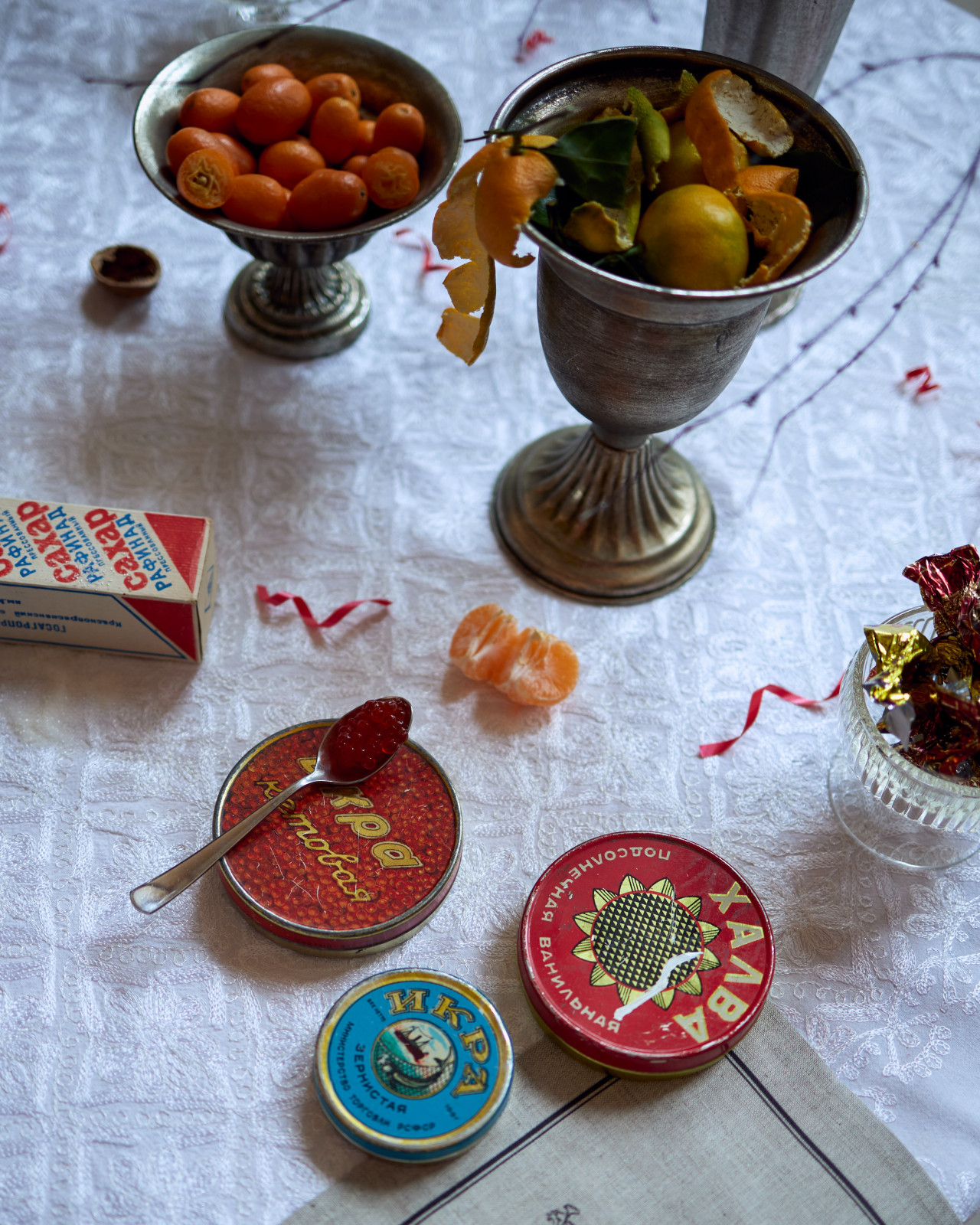 Новогодняя сервировка