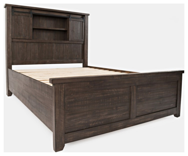 Madison County Reclaimed Pine Queen Barn Door Headboard, Set of 2