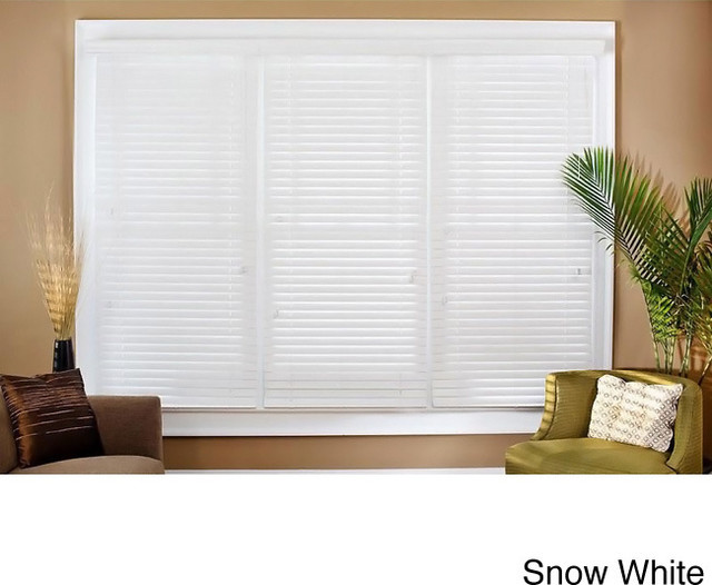Faux Wood 21 1/2-inch Blinds