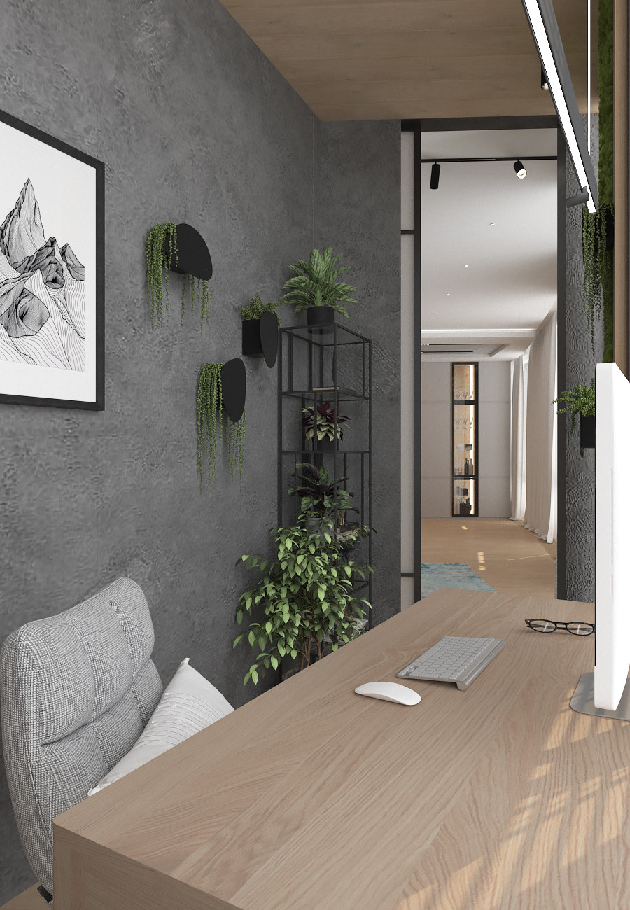 Современная квартира для дружной семьи