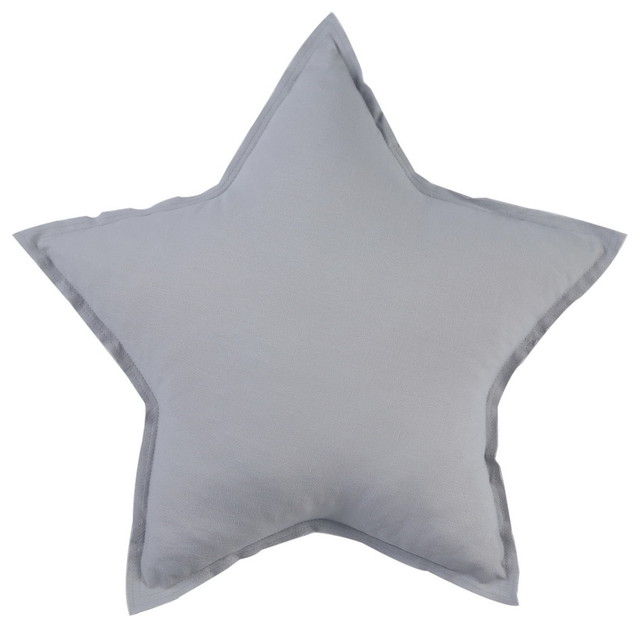 Light Gray Creative Handmade Star Shape Sofa Cushions Pillows