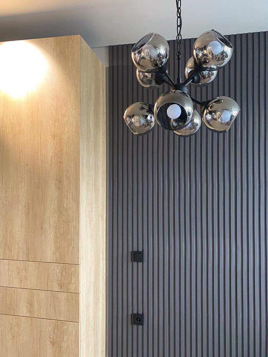 Кухня с фасадами Fenix