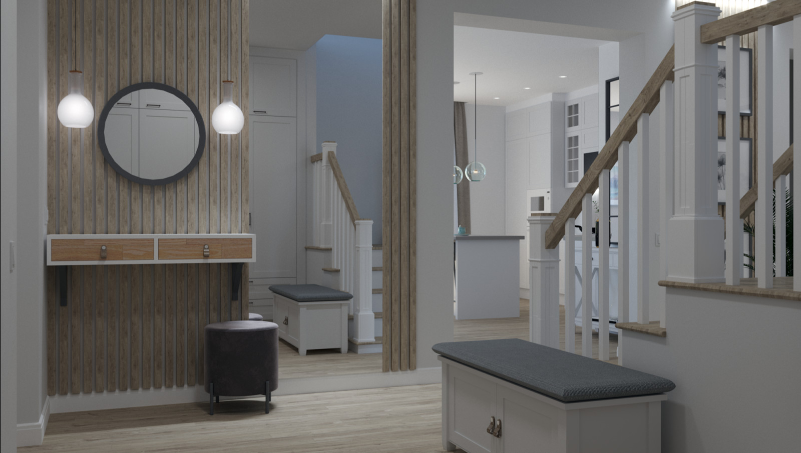 Дом в Пушкине (дизайн интерьера)