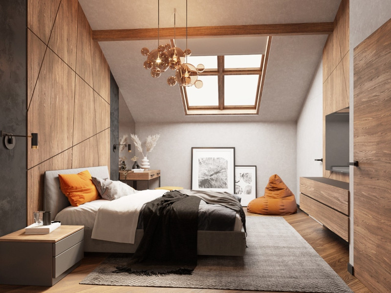 Квартира на мансардном этаже