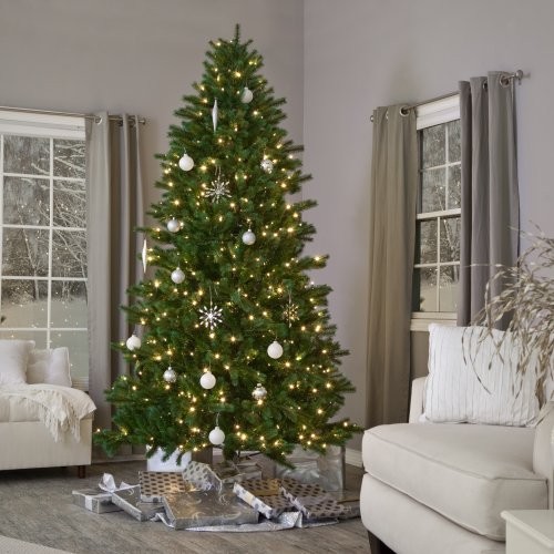 Brite Ideas Shake to Shape Spruce Medium Pre-lit Christmas Tree