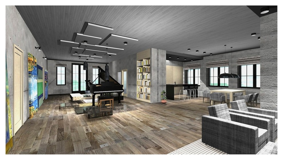 Шалгунова Альбина дизайн-проект загородного жилого дома “Парки Москвы”