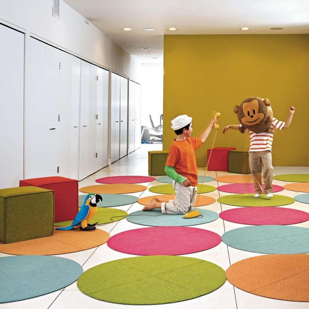 Inspiration for a modern kids' room in Chicago.
