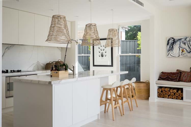 Inspiration for a mediterranean kitchen in Sydney.