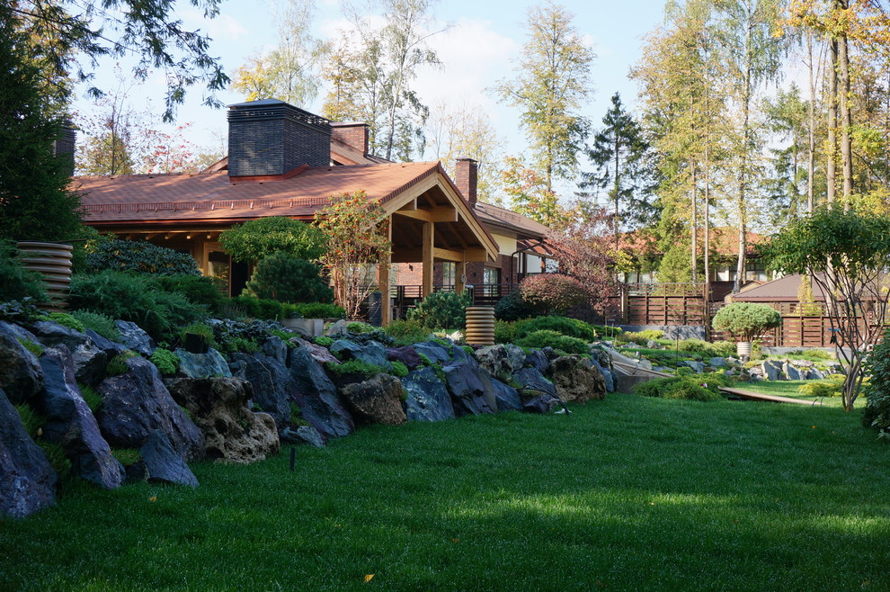 Современный ландшафтный дизайн.