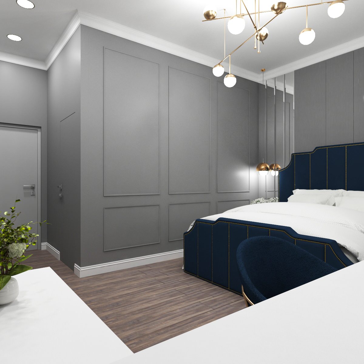 Трехкомнатная квартира