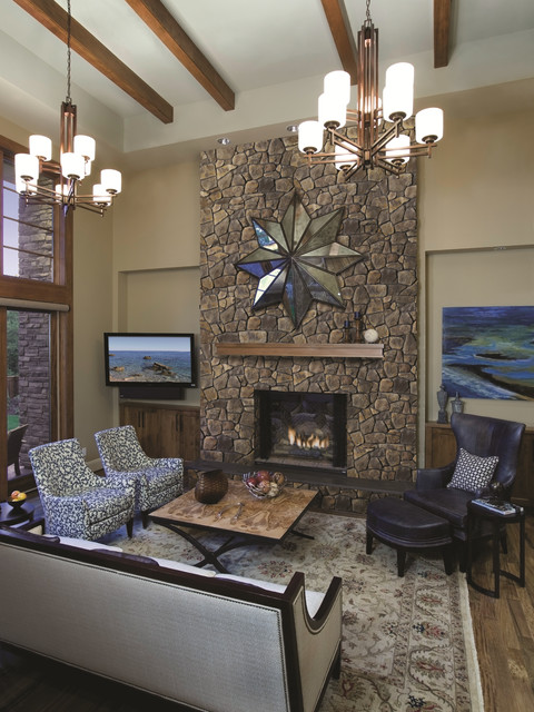InteriorFireplace Applications rustic-living-room