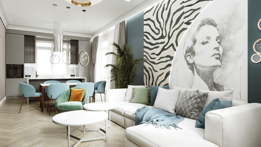 Кухня гостиная 45 кв.м.