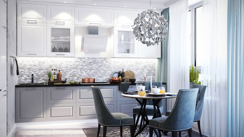 Квартира-студия, 54 кв.м, ЖК "Три капитана"