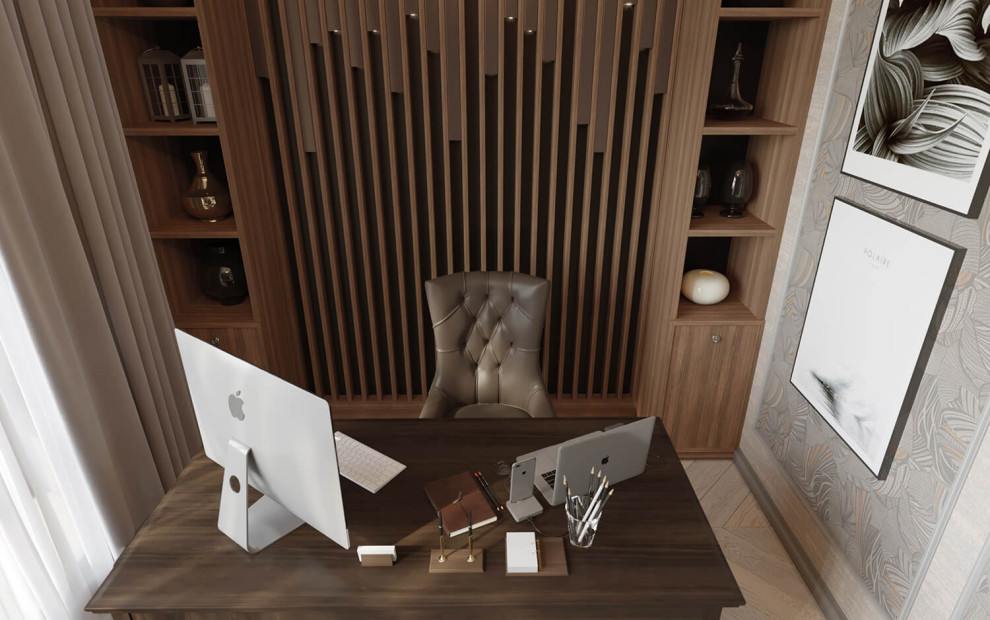 Дизайн интерьера жилого дома. Современная классика.