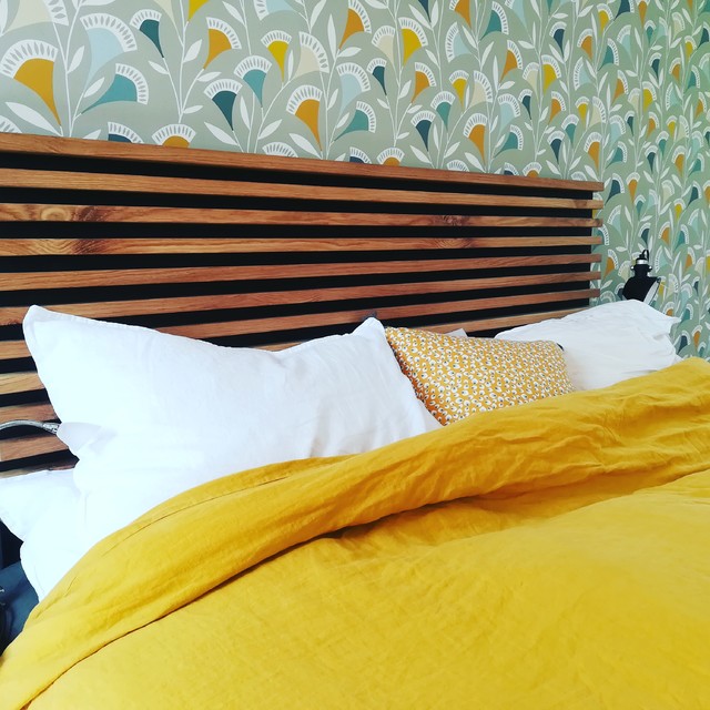Aménagement d'une chambre contemporaine.
