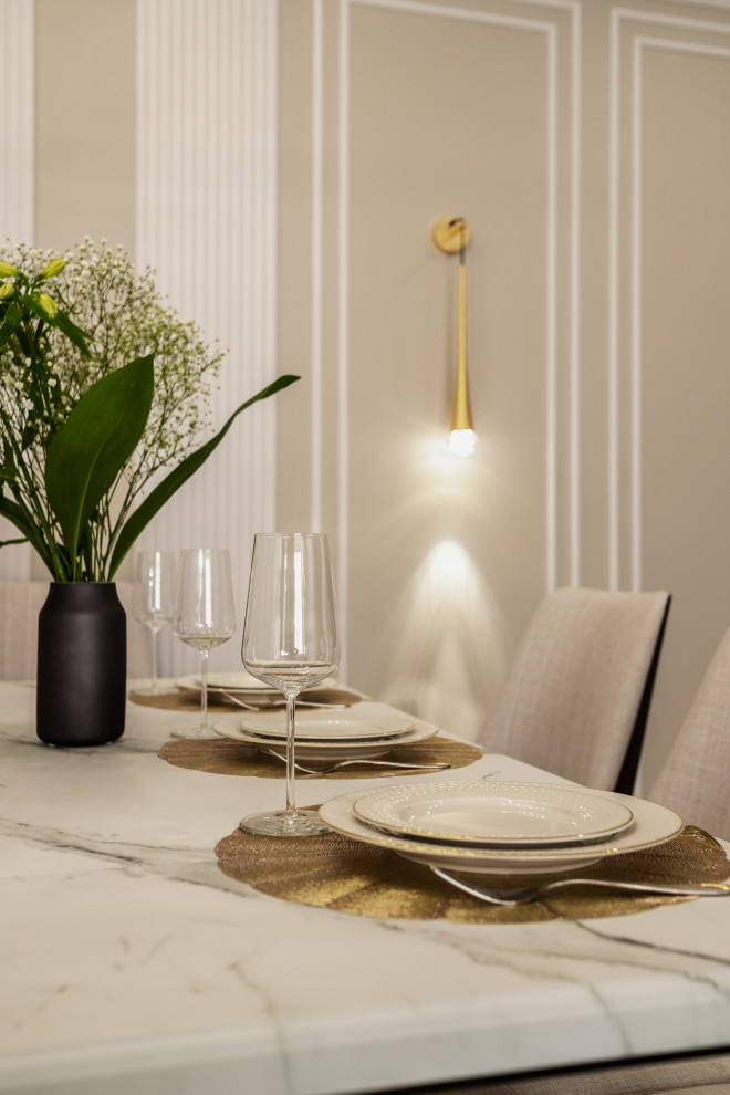 Интерьер квартиры 146м2 в Казахстане