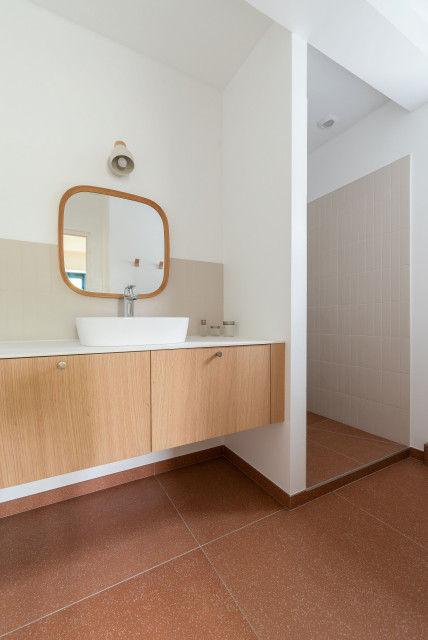 Salle d'eau contemporary-bathroom