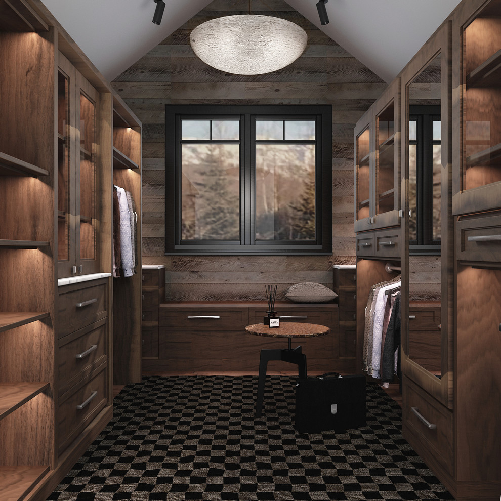 Design ideas for a country storage and wardrobe in Jackson.