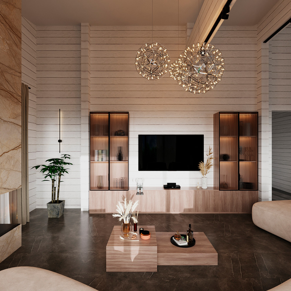 Гостиная в частном доме