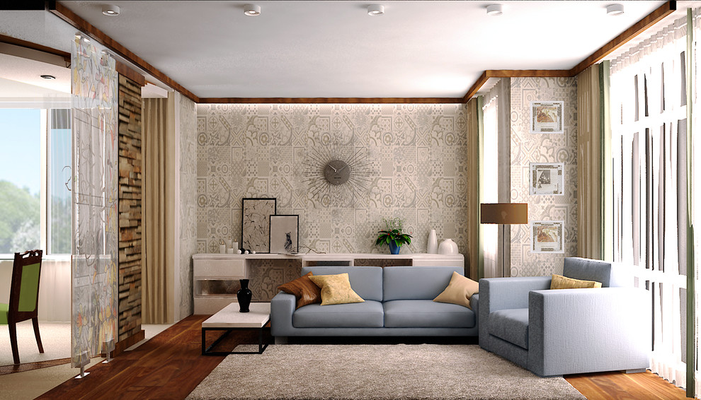 гостиная в ЖК Гаринский