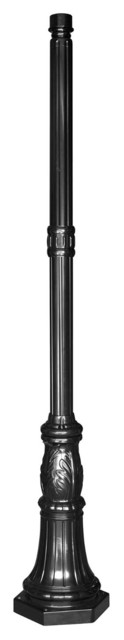 Gama Sonic CP65F0 78" Tall Outdoor Post with 3" Fitter