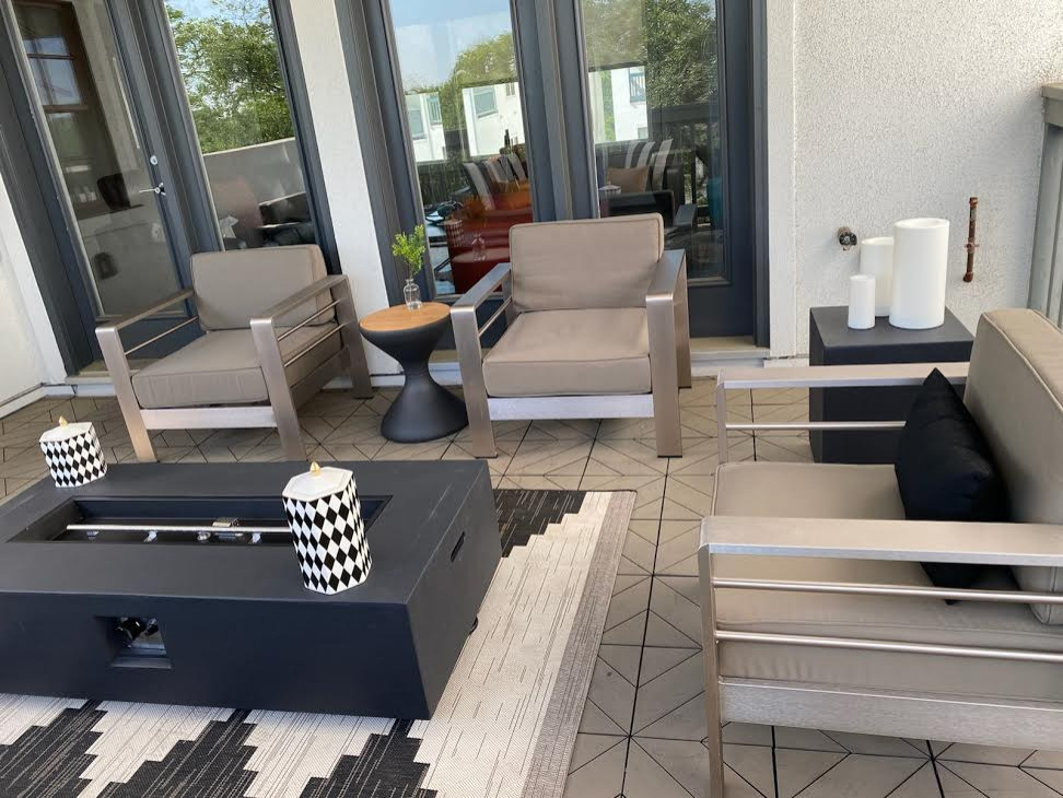 Covered Patio Redesign - All Designs done Virtually!