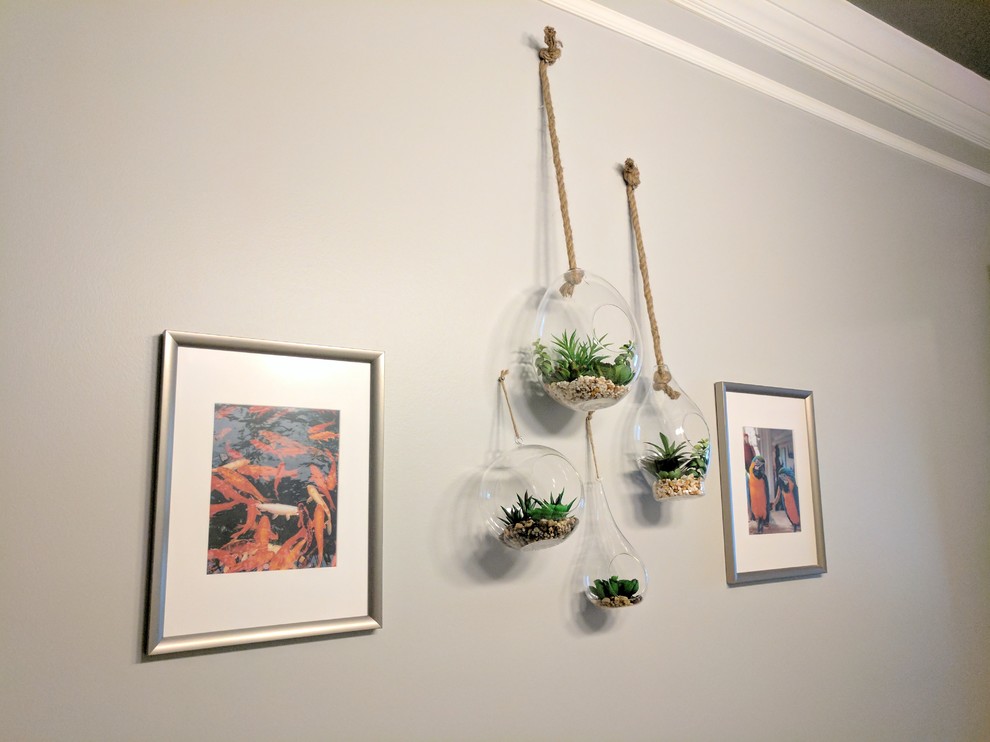 Transitional home design photo in St Louis