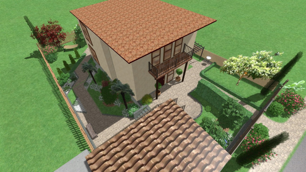 Приусадебный участок индивидуального жилого дома