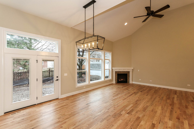 Custom First Floor Master | Downtown Naperville craftsman