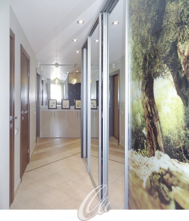 Apartment With Green Accents