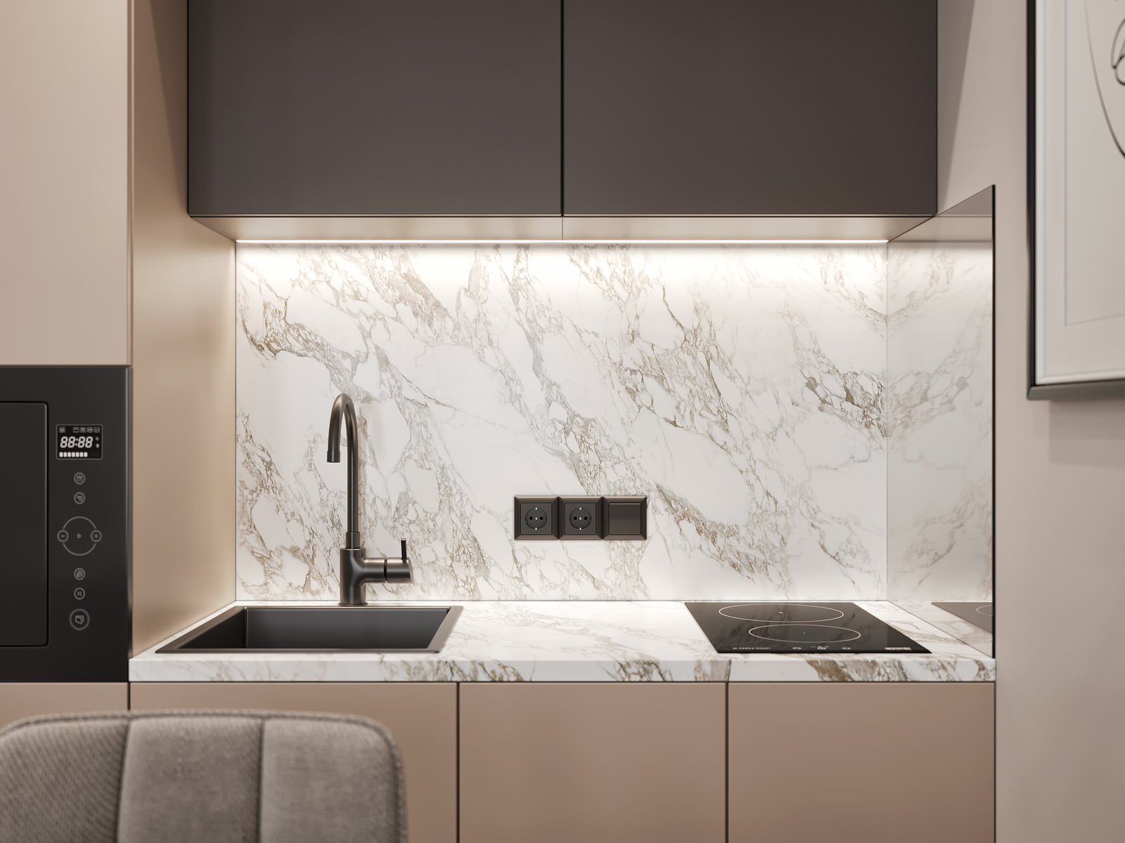 Квартира-студия для молодой девушки в Санкт-Петербурге