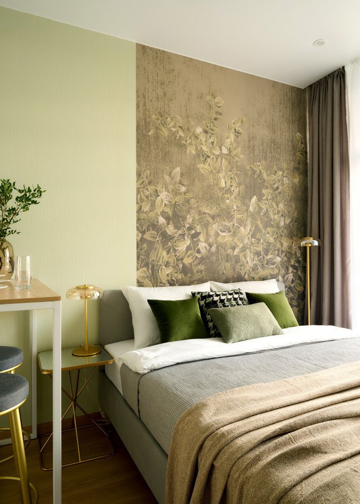 Квартира — студия по дизайн проекту Екатерины Тагировой. Санкт-Петербург