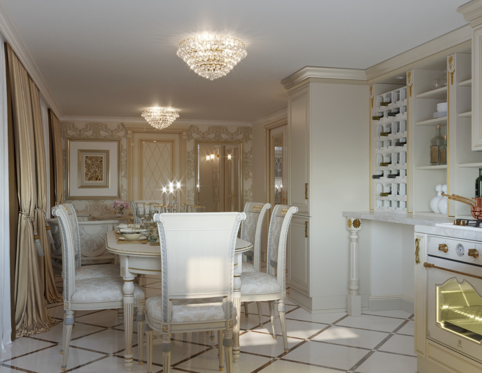 Дизайн-проект кухни-столовой в п.Витязево