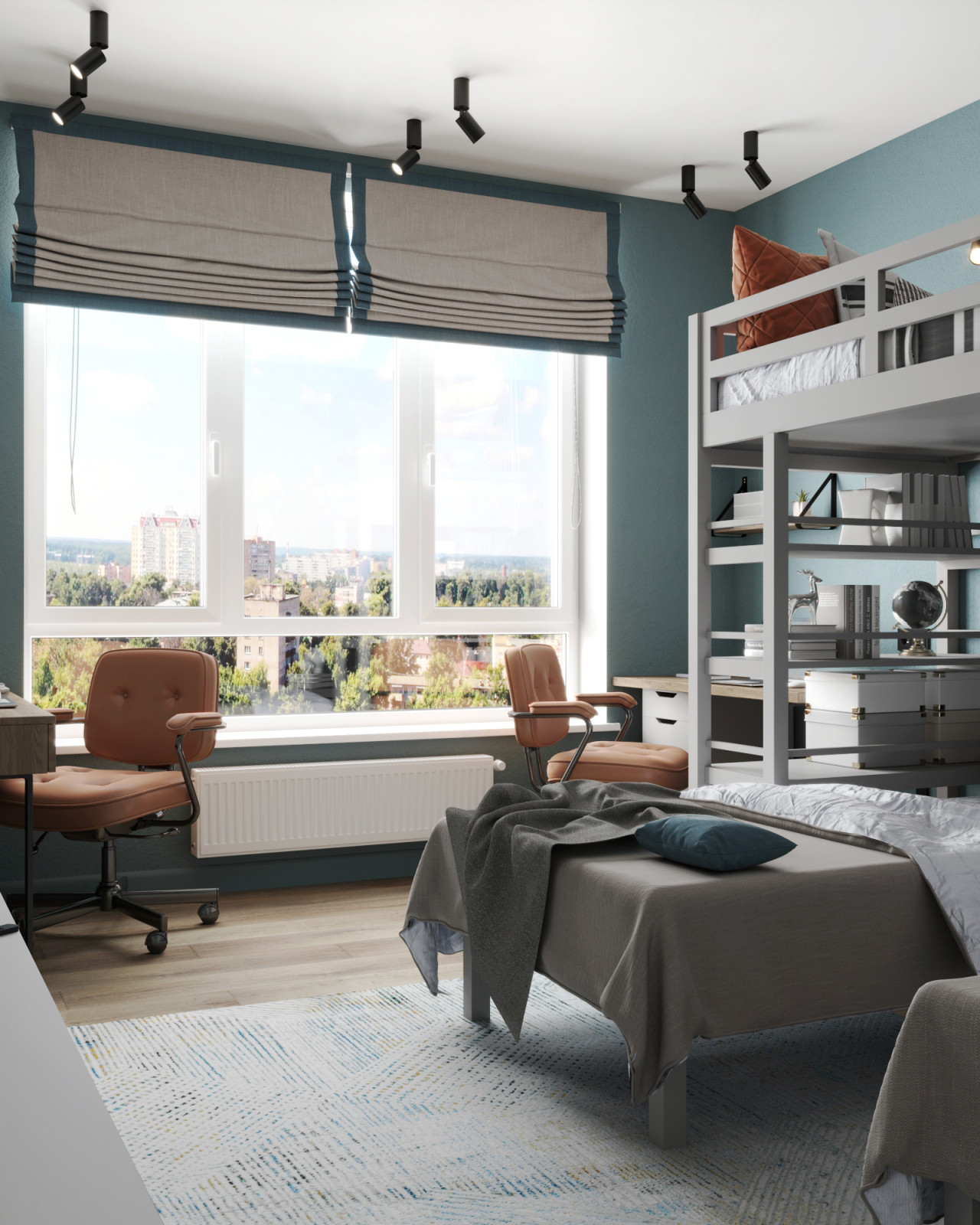 Уютная квартира для большой семьи