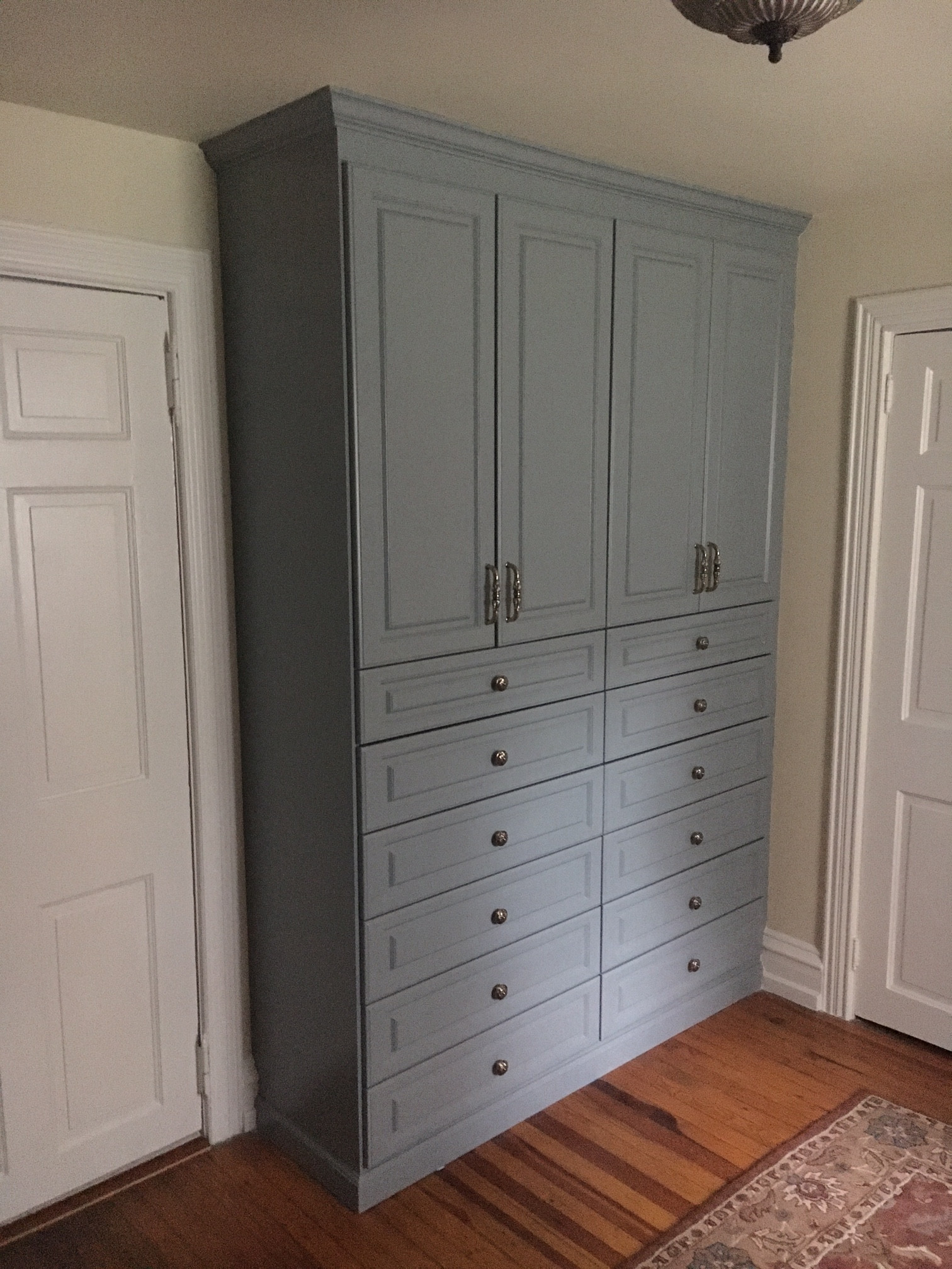 Painted Wardrobe units