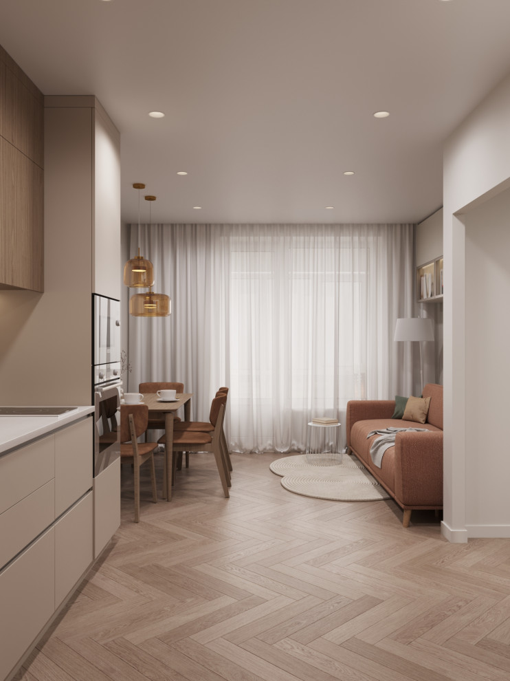 Проект квартиры 37 кв.м.