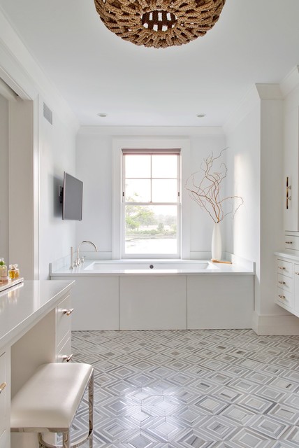 Westport Transitional transitional-bathroom