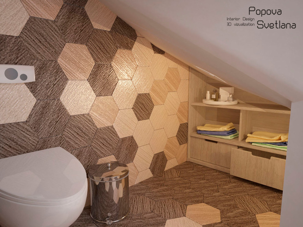 Дизайн гостиной в таунхаусе