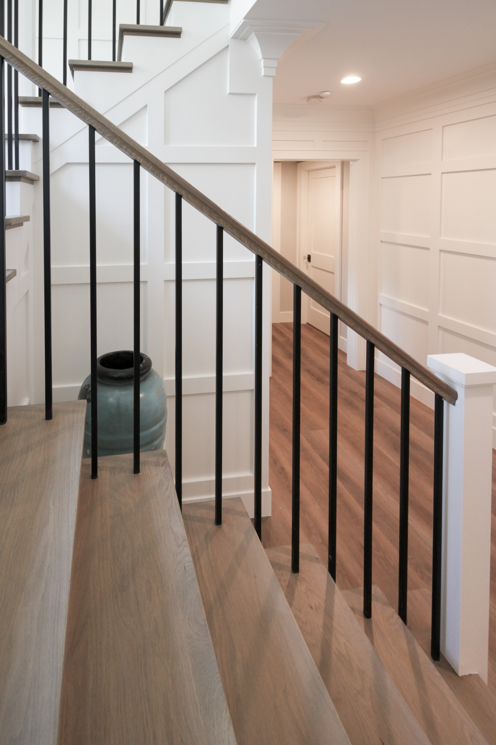 87_Welcoming and Functional Contemporary U-shaped Staircase, Arlington, VA 22207