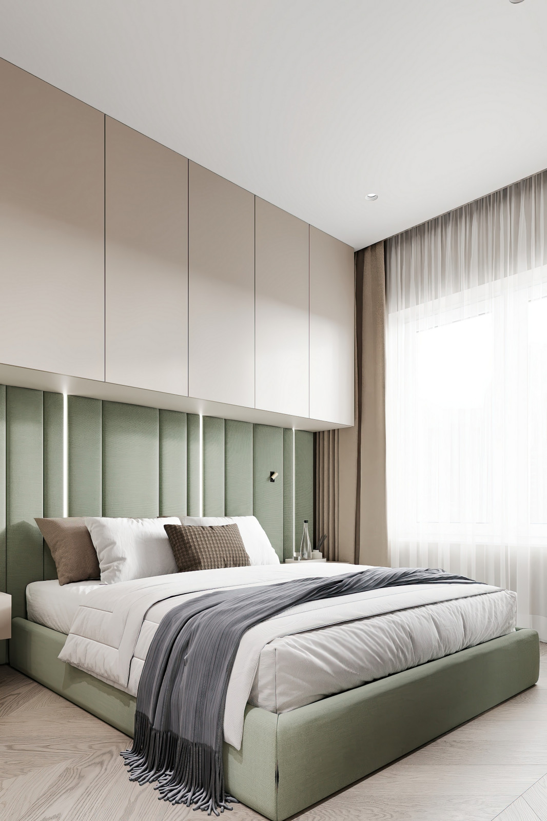 Дизайн и ремонт квартиры в ЖК Большая семерка - Сочный синий