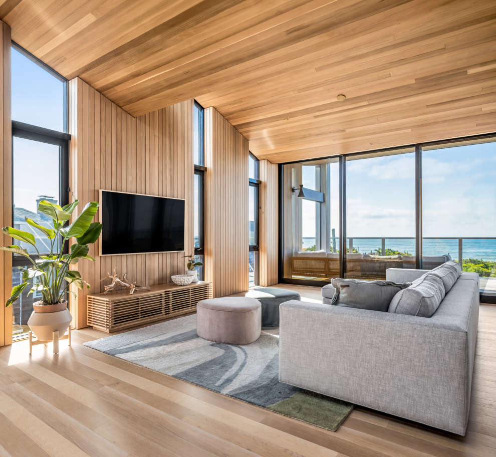 Picture of 1pc/2pcs Tassel Wall Shelf - Bohemian Style Wooden Wall Shelf With ...