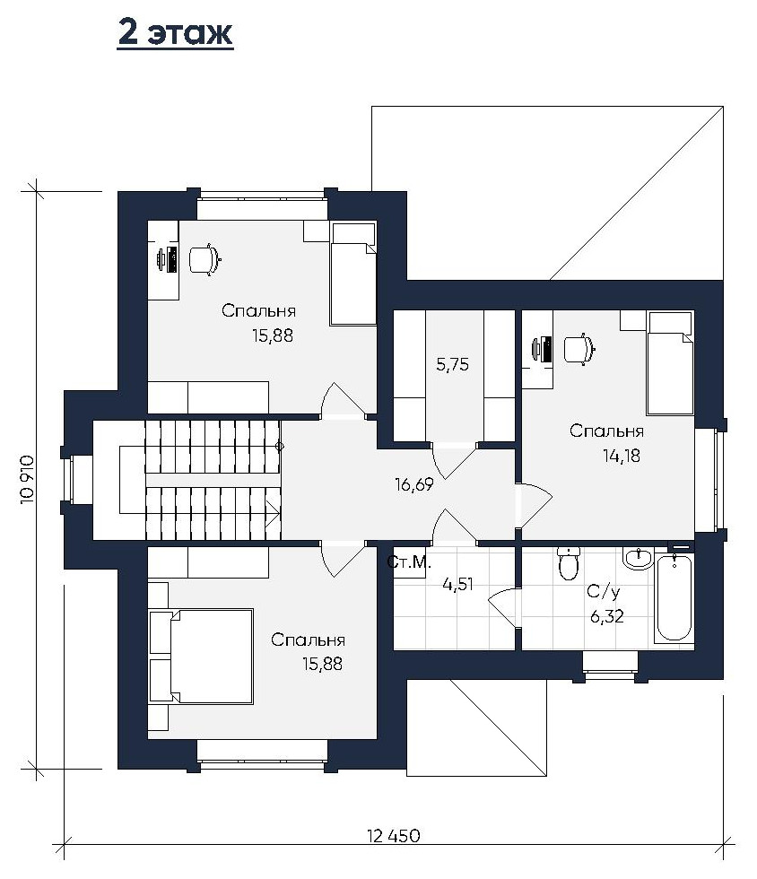 Остин в баварской кладке