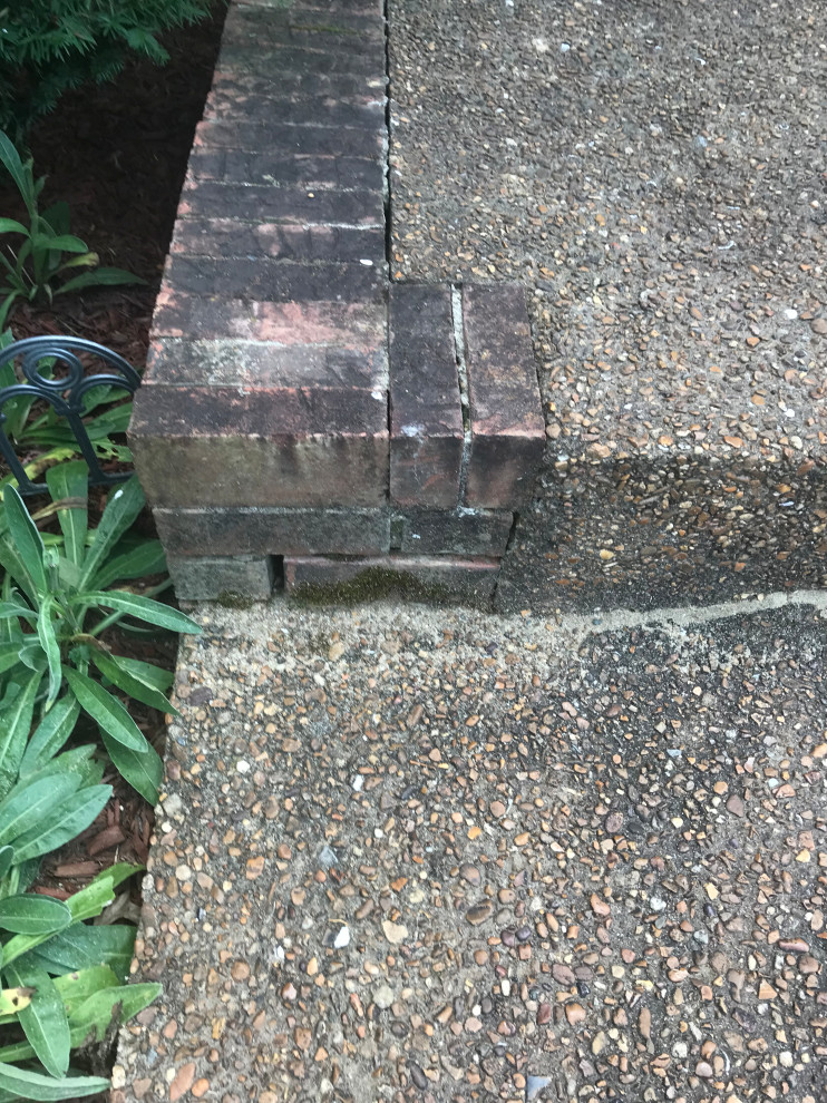 Place Job Front Porch and Driveway Restoration