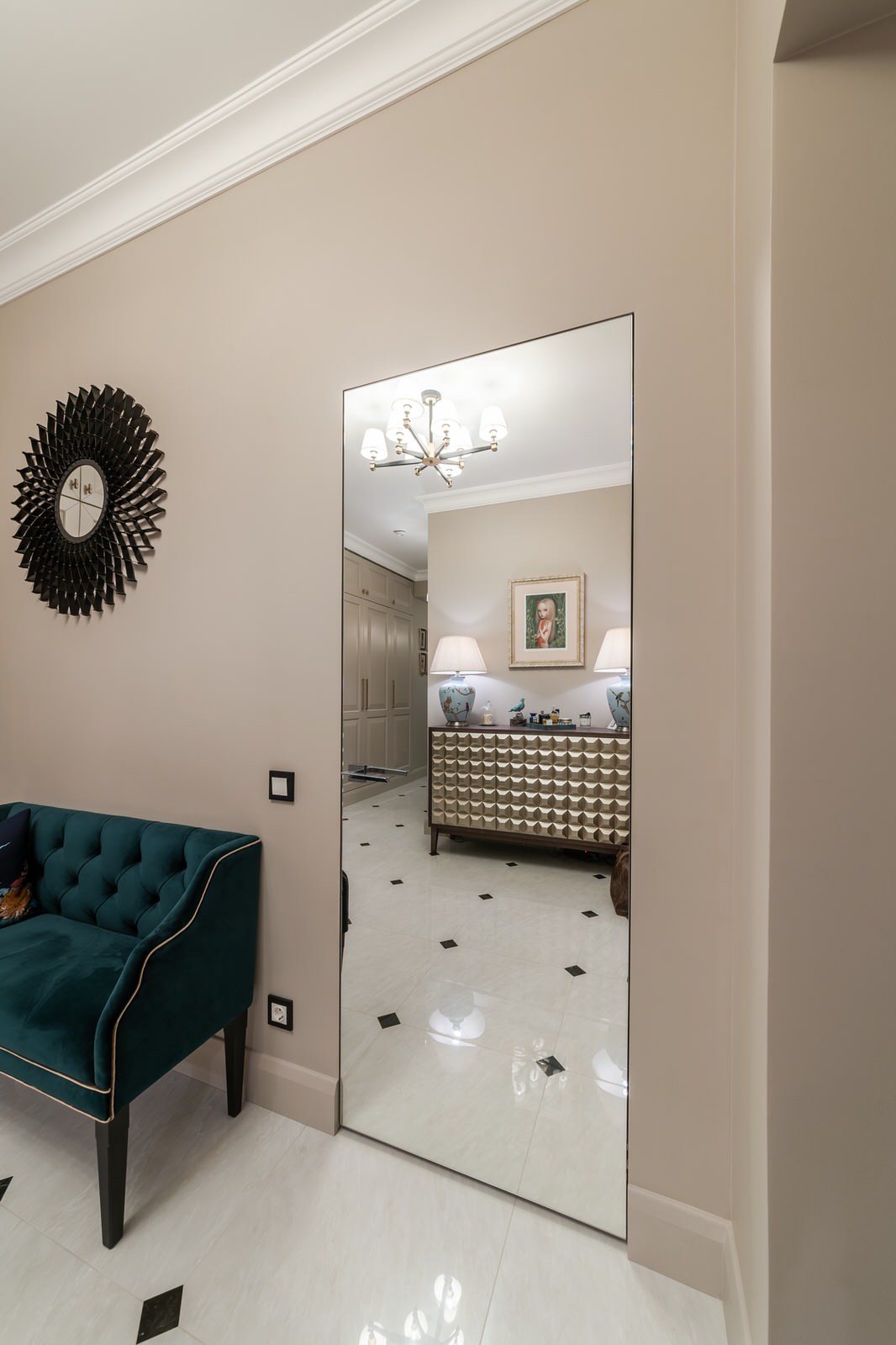 Элитный интерьер квартиры на Смоленке